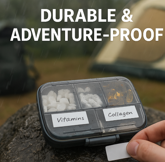 Portable Travel Pill Organizer
