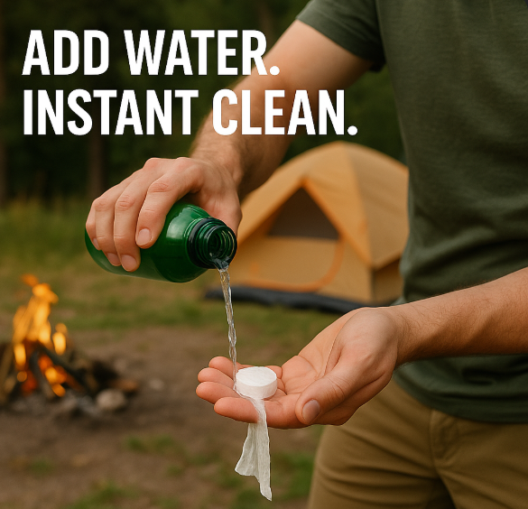Portable Outdoor Compressed Towels