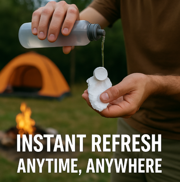Portable Outdoor Compressed Towels