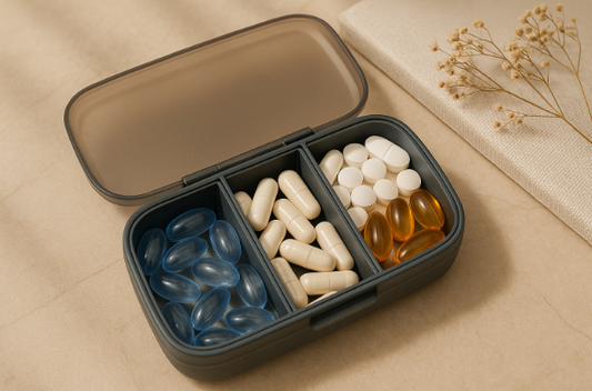 Portable Travel Pill Organizer